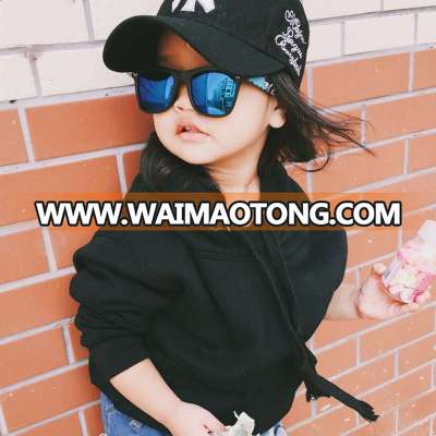 Vintage Children Sunglasses Lovely Infant Baby Kids Coating Sun Glasses Fashion Shades oculos de sol custom logo sunglasses