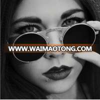 Hot Sale Glasses for Women Men Stempunk Brand Designer Sunglasses metal Eye glasses YJ2